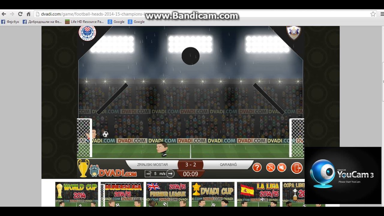 Football Heads Champions League ep 1. YouTube