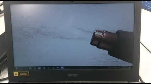 htw saar - Background Oriented Schlieren Image of turbulent flow
