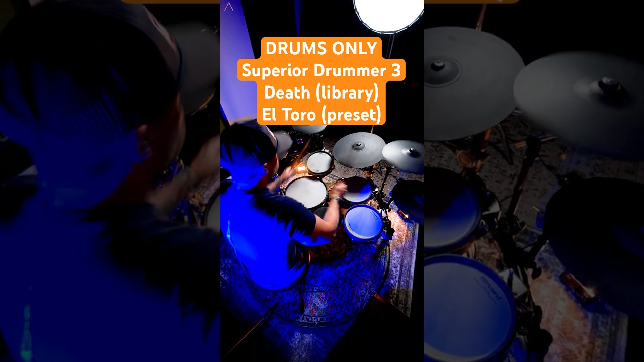 Superior Drummer 3  |  Death (library)  |  El Toro (preset) - Drums Only