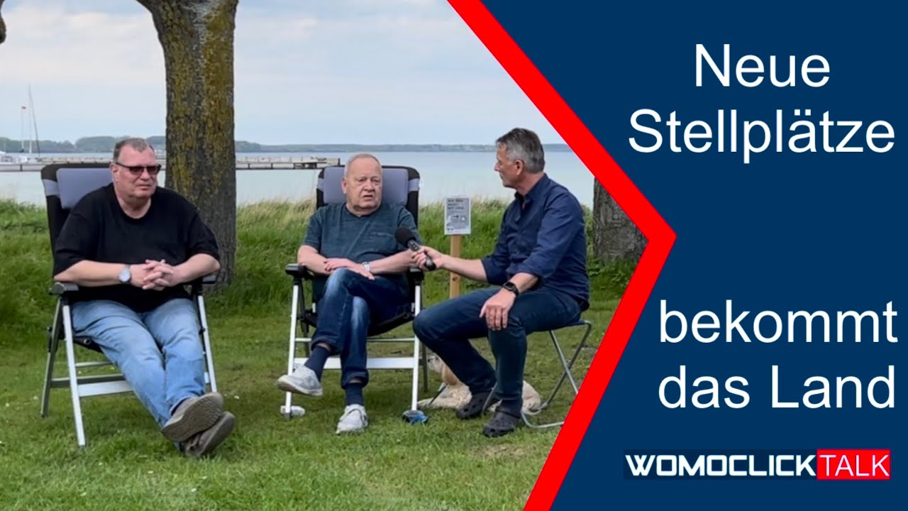 Folge 2 - Wackerballig / Gelting-Ostsee - Neue Stellplätze bekommt das Land. Camping  / womoclick
