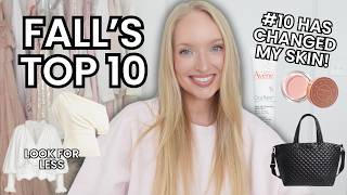 10 Fall Favorites Every Woman Needs (Beauty Hacks, Fashion, & Cozy Finds) October Favorites 2026