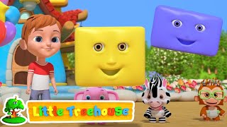 أغنية الشكل | مقاطع فيديو تعليمية | Little Treehouse Arabic | مرحلة ما قبل المدرسة