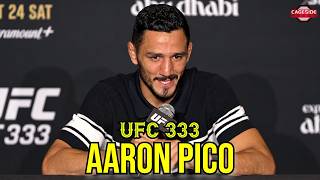 Aaron Pico on Losing Allen, Getting Keita Fight This Is How The Fight Game Goes | UFC 333