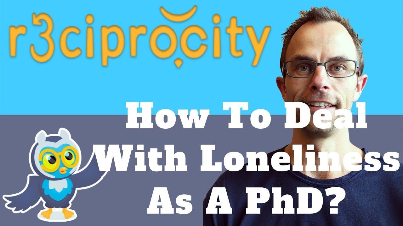 is doing a phd lonely