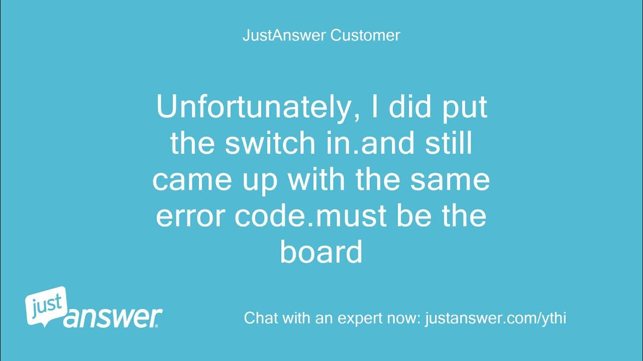 Tyler,I have a frigidaire stove,with a dr error code.oven YouTube