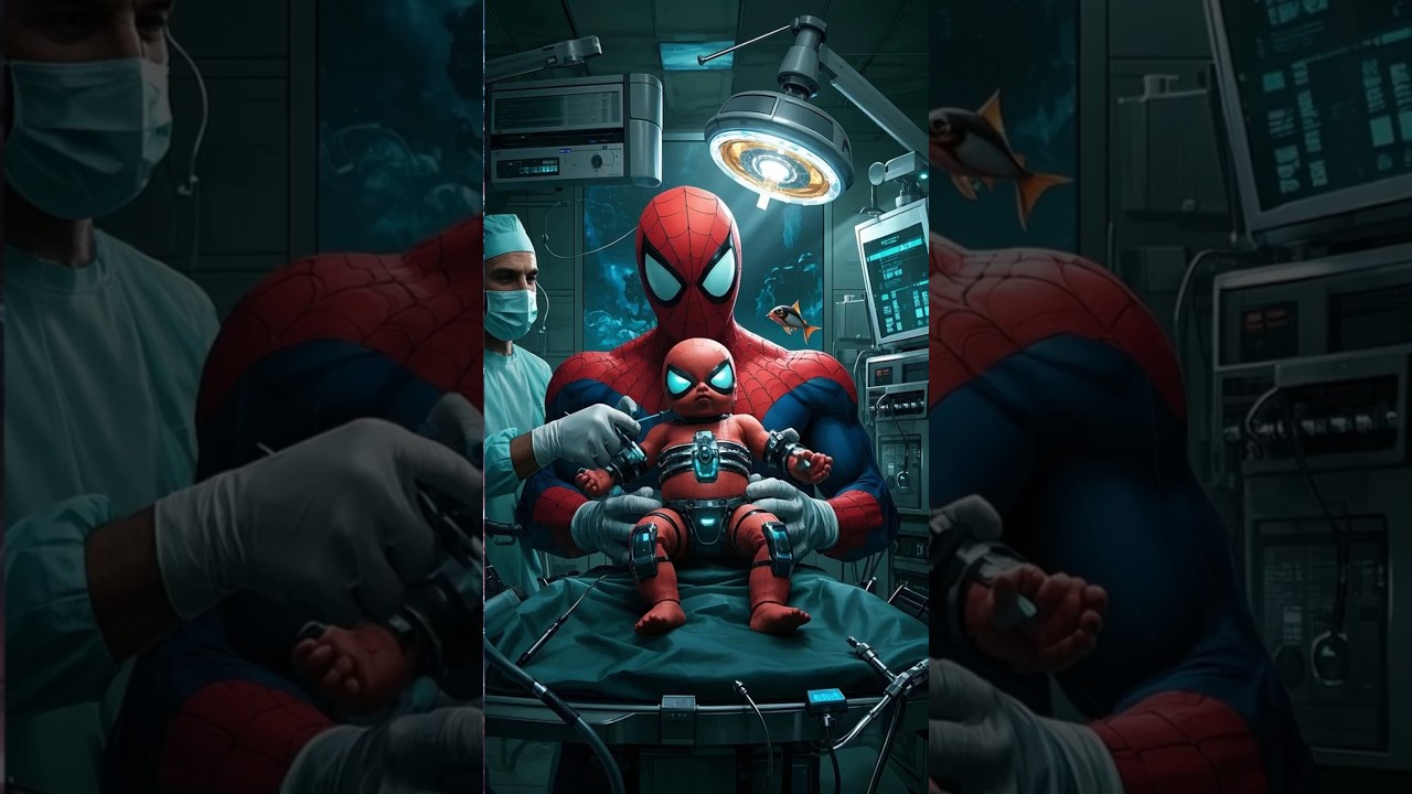 💣 BE A HERO NOW 😮 Spiderman Creates Cybernetic Reborn Baby! ✅️ 