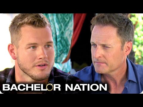 Colton Speaks To Chris Harrison About Public Reaction | The Bachelor US