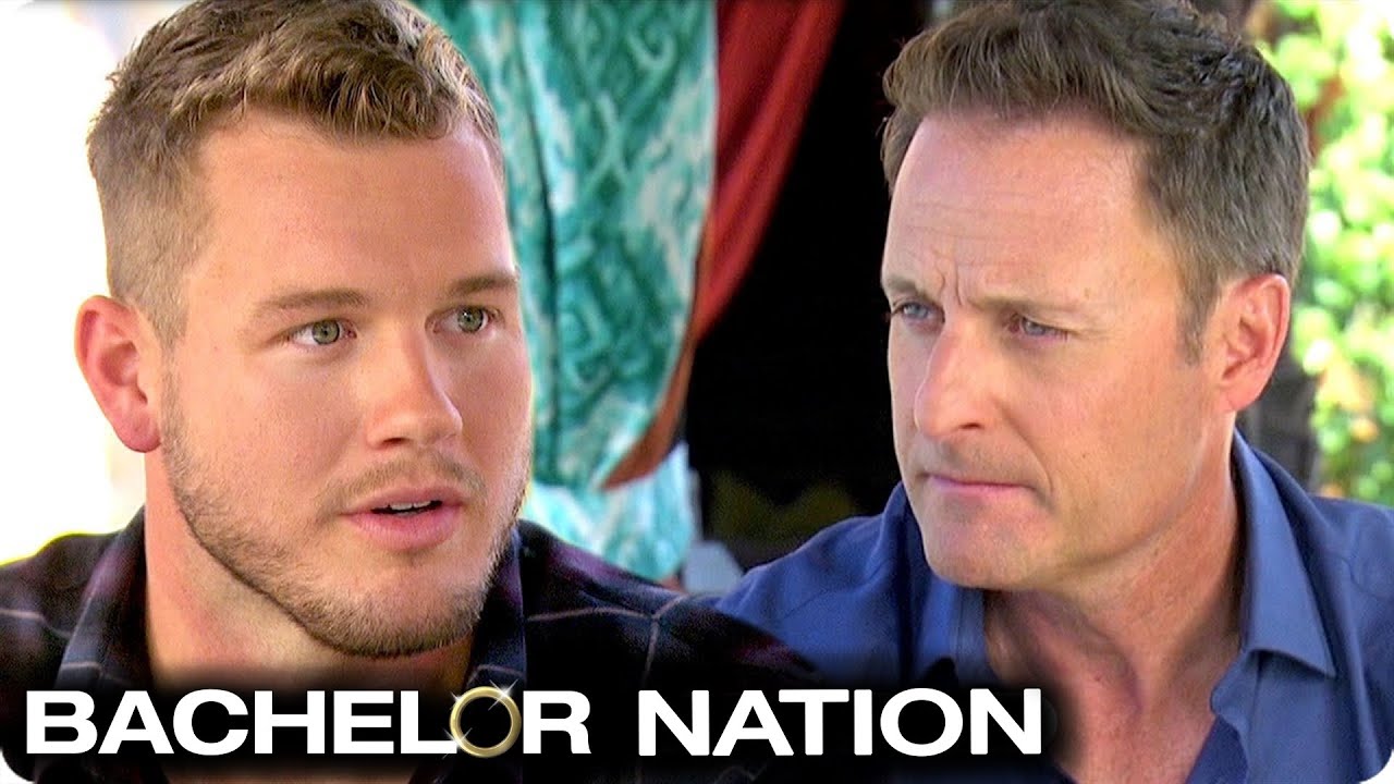 Colton Speaks To Chris Harrison About Public Reaction | The Bachelor US