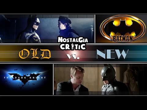 Old Vs New Batman Vs Dark Knight Nostalgia Critic 