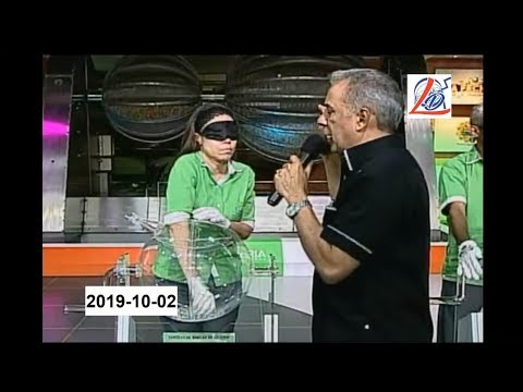 Sorteo de la noche del 02 de Octubre del 2019 (Lotería Nacional Dominicana, Nacional Noche) loteka resultados anteriores