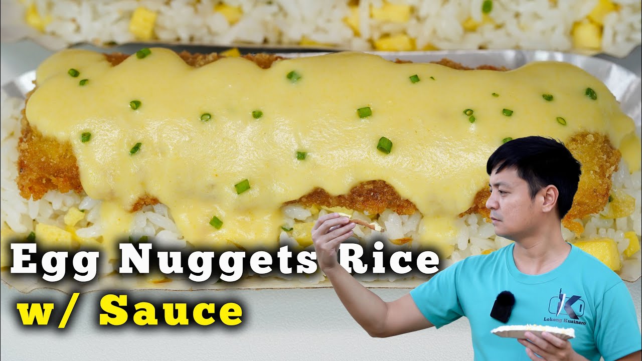 Egg Nuggets Rice Negosyo w/ Sauce - YouTube