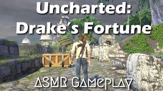 ASMR Gaming | Let's Play Uncharted: Drake's Fortune (Part 4) 💥 | Controller Sounds and Whispers
