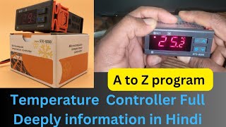 Digital Temperature Controller Settings||Temperature Controller program||Digital thermostat Subzero