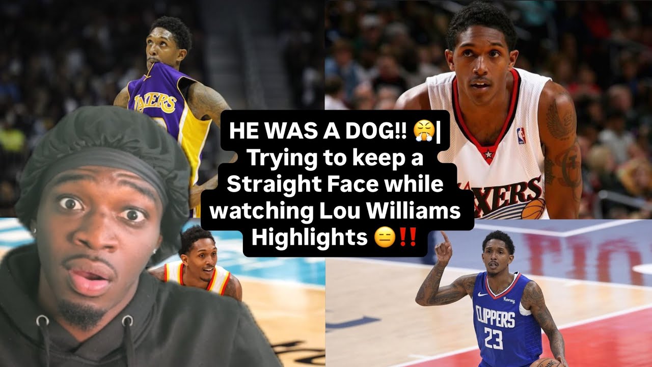 LOU WILL WAS A DOG!! | Trying to keep a straight face while watching Lou Williams Highlights!!