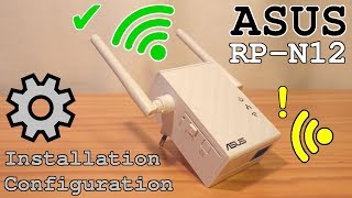 ASUS Wi-Fi Extender RP-N12 • Unboxing Installation Configuration