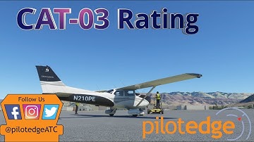 PilotEdge CAT-03 Rating: Pattern Work, 3 Laps | Communications & Airspace Training
