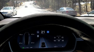 TESLA AP2 Self Driving ACCURACY TEST 2018.10.4 | Video 057