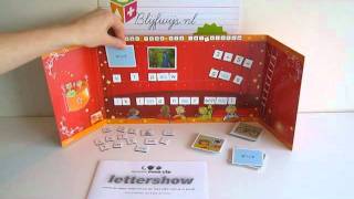 Speluitleg Maan Roos Vis Lettershow Door Blijfwijs.nl