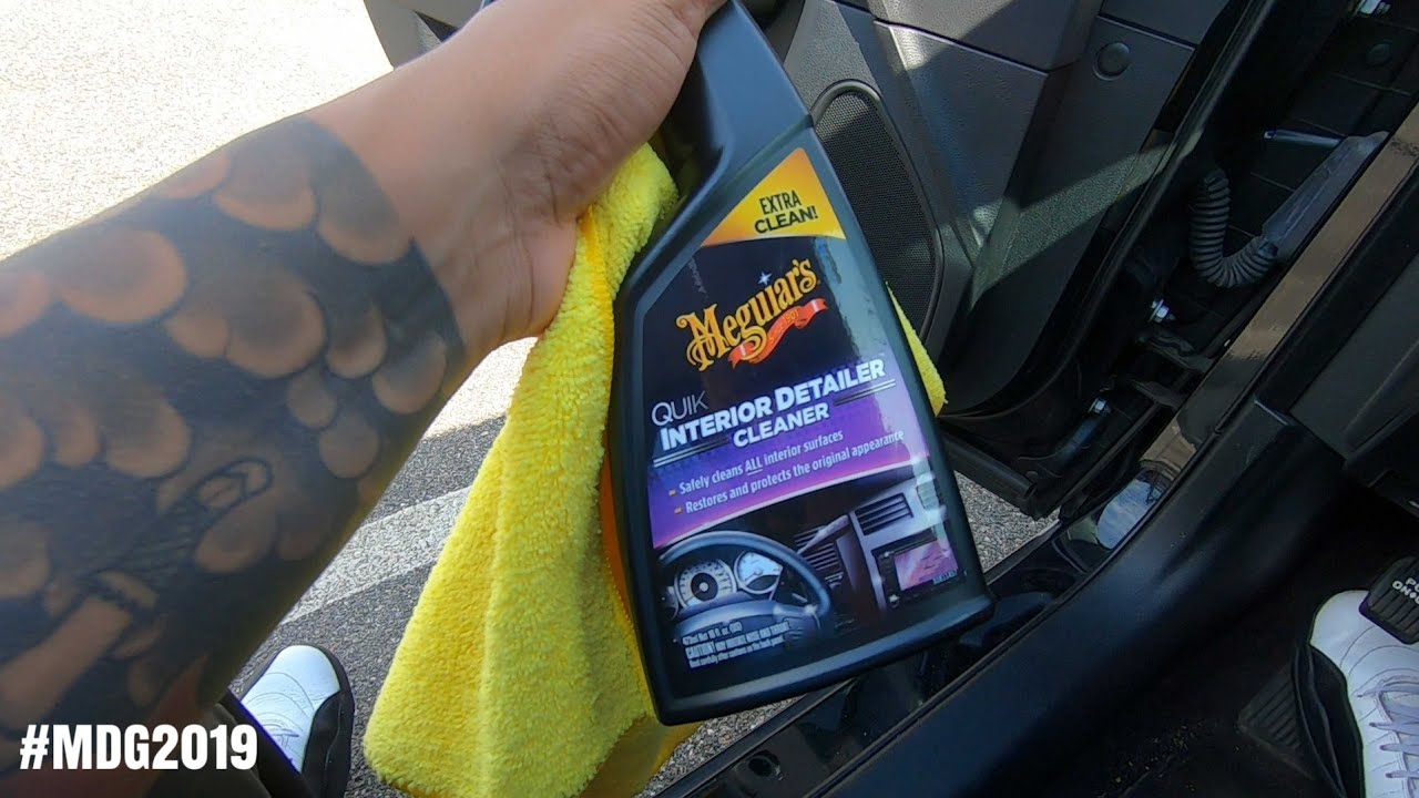 Meguiar's - Quik Interior Detailer is the perfect way to