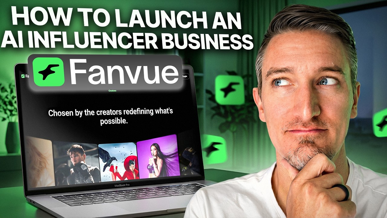 How to Launch an AI Influencer Business With Fanvue (Step-by-Step)