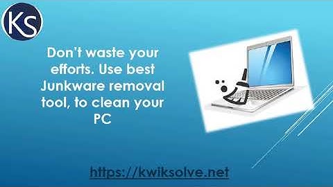 KwikSolve - Best Junkware Removal Tool