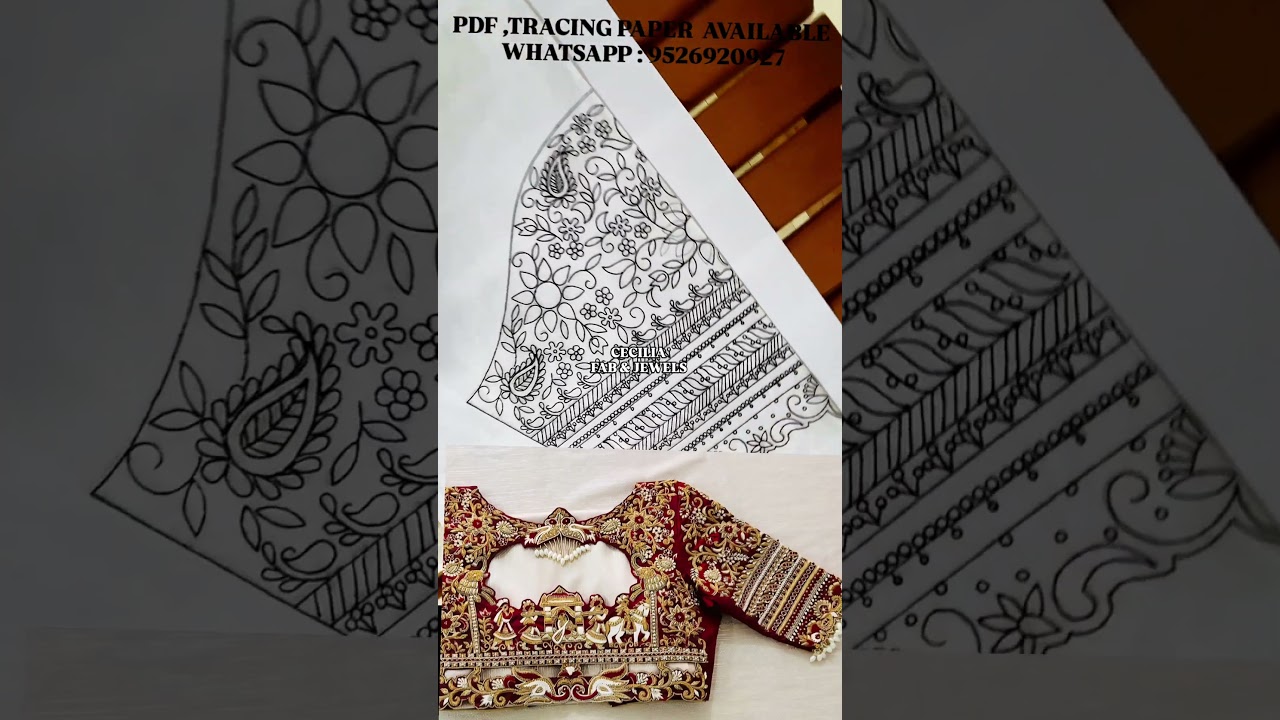 aari work pallaquin designs 