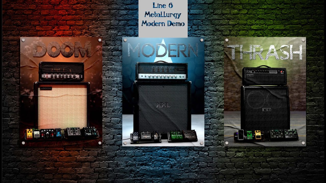 Line 6 Metallurgy Modern Demo