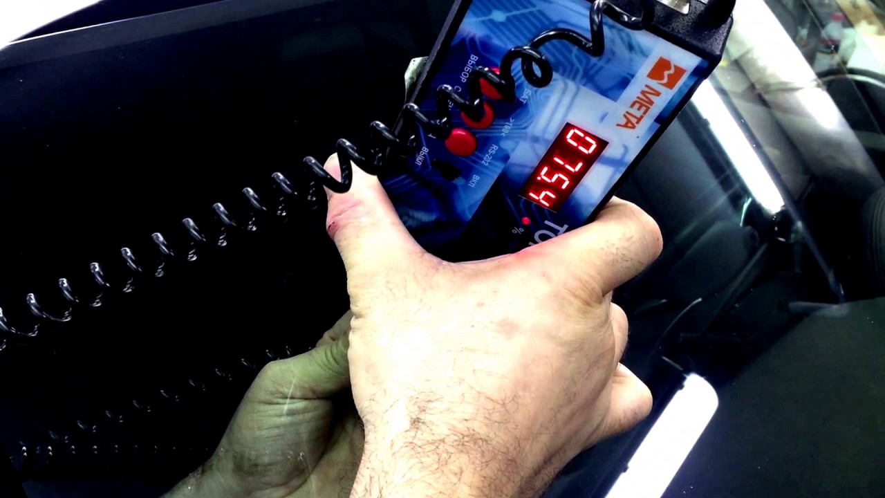 Замер атермальной тонировки, пленка 3М - YouTube