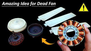 Do Not Throw Away Your Old 220v Induction Motor Ceiling Fan by Mr Electron 20,521 views 10 months ago 9 minutes, 55 seconds