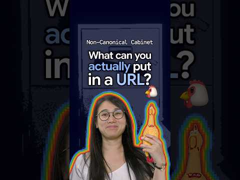What can you actually put in a URL 🐔?