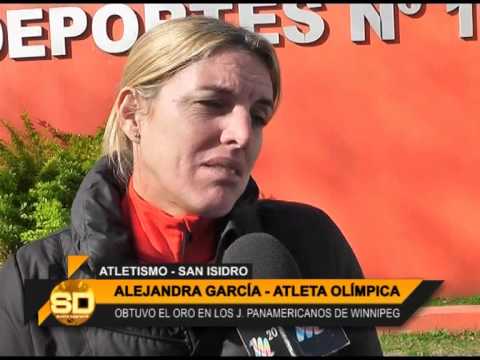 Atletismo: Alejandra García - 03/07/2014 somos conference 2019