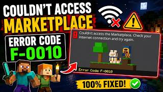 Couldnt access the marketplace error code F0010 Minecraft bedrock Fix
