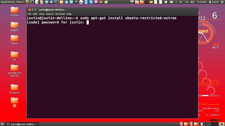 How to Install Video codecs on Ubuntu