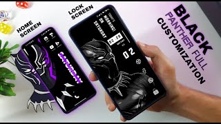 Amazing Black Panther Full Device Customization For Xiaomi/Redmi/Poco Phones 😍🔥 | NixAndrow screenshot 5