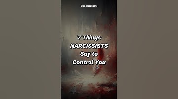 7 dingen die narcisten zeggen om je te controleren | Stoïcisme