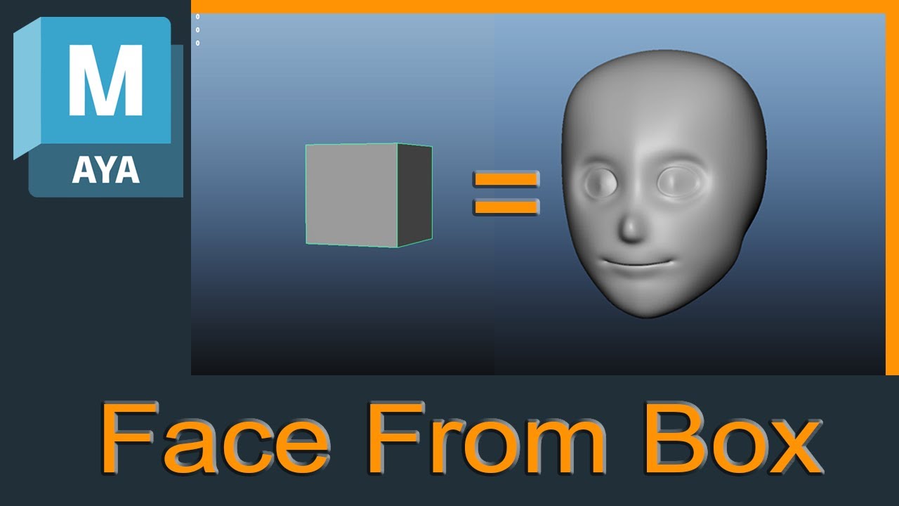 Stylized Face Modeling from a Box | Beginner-Friendly 3D Tutorial