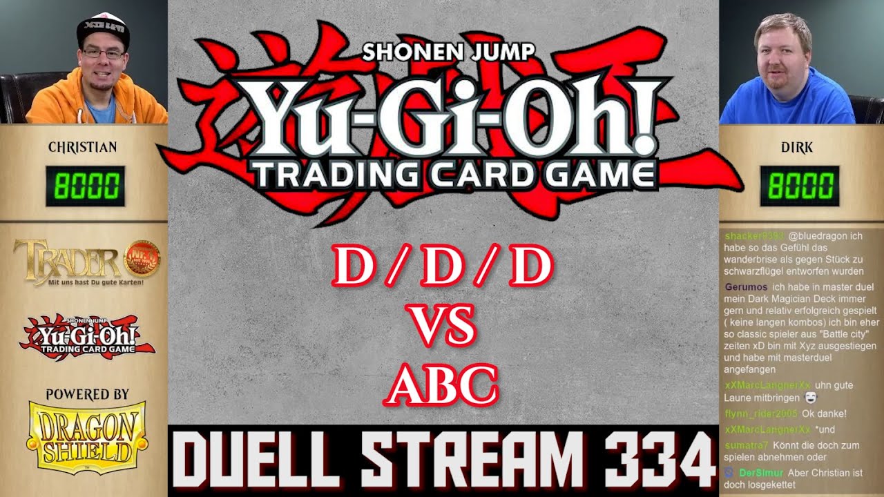 YuGiOh DDD VS ABC | YGO deutsch | Yu-Gi-Oh Deck Match 2022 | Trader | Master Duel | Duel Links GX