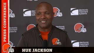 Hue Jackson: We've got men that are competing | Cleveland Browns