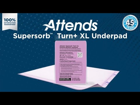 Attends Supersorb Turn+ XL Underpad