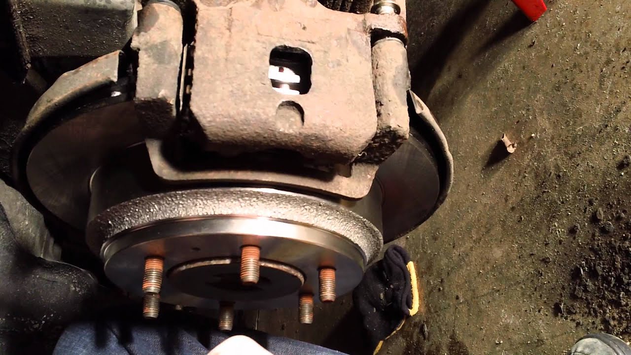Rear Rotors & Brakes on 1995 Isuzu Rodeo Part 4 - YouTube