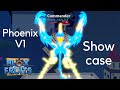 New phoenix v1 showcase i blox fruits update 17 part 3