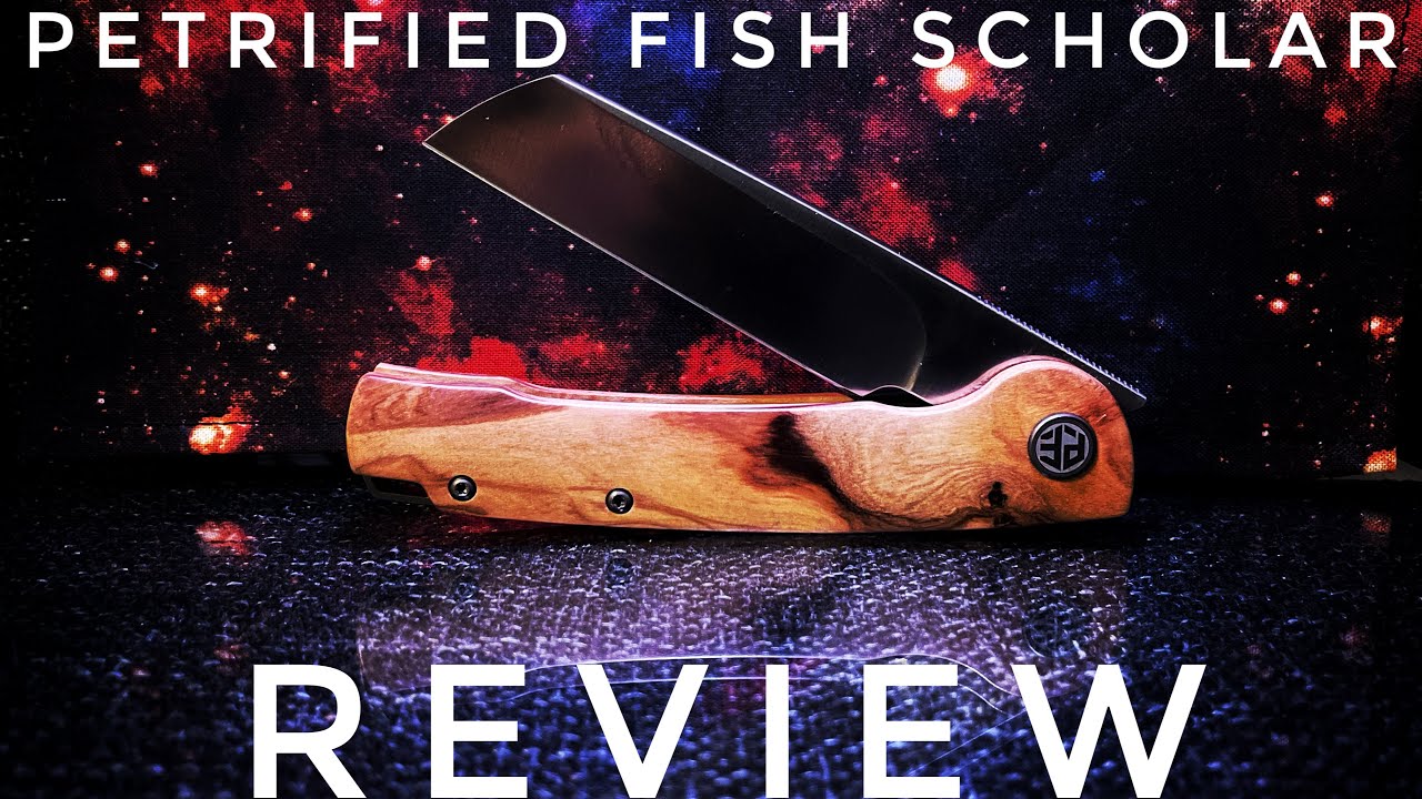 Real World Review Of The Petrified Fish Scholar PFE04 Pocket Knife