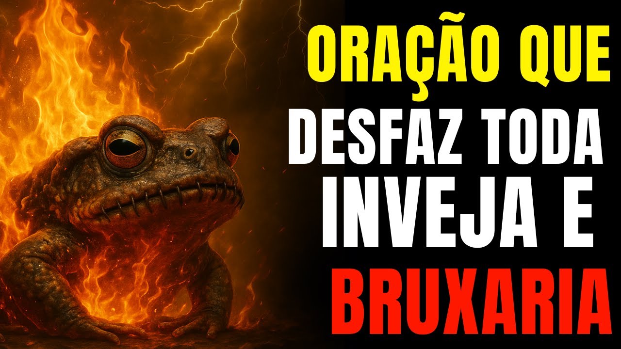 🔥 A ÚNICA ORAÇÃO QUE DESFAZ A INVEJA, FOFOCAS E TODA BRUXARIA – OUÇA AGORA!