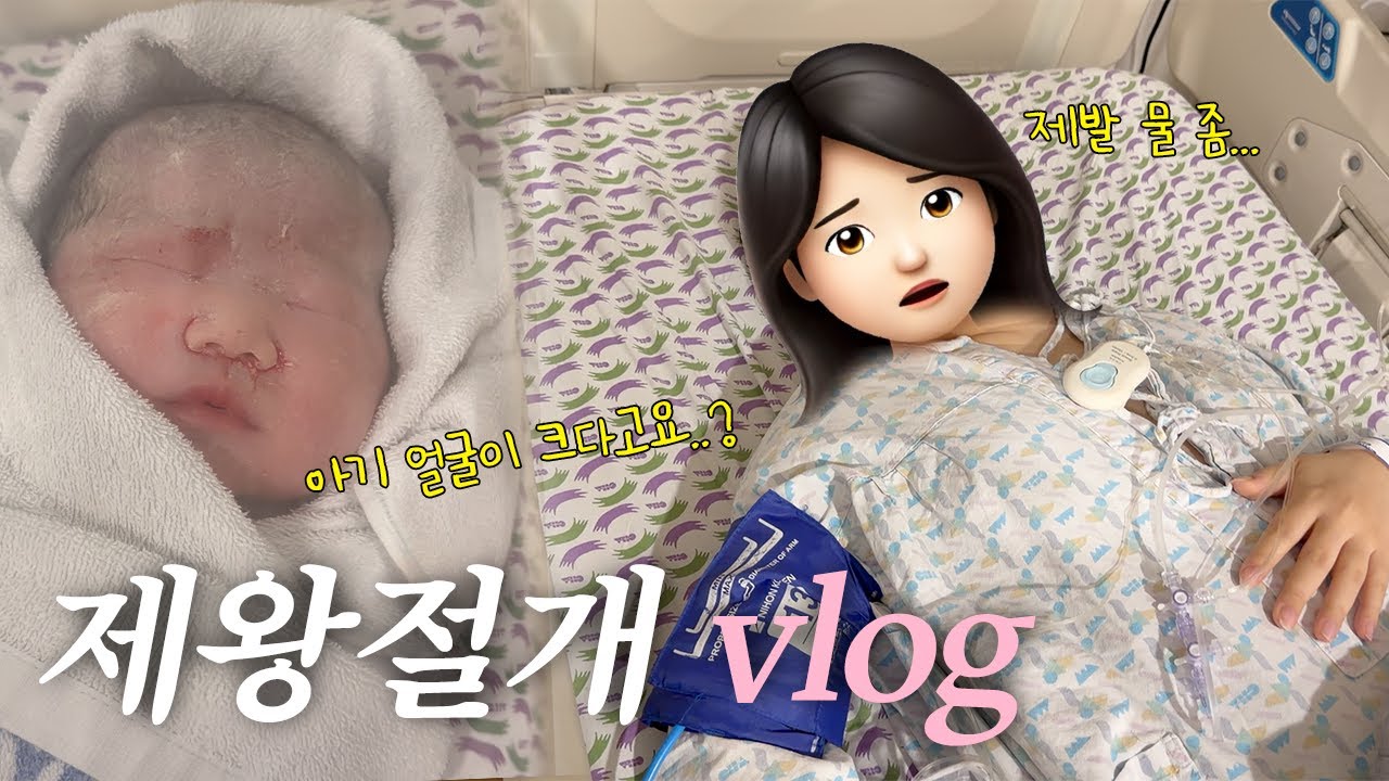 수술만 3시간⁉️ 제왕절개 출산 브이로그👶🏻 차병원 4박 5일 입원