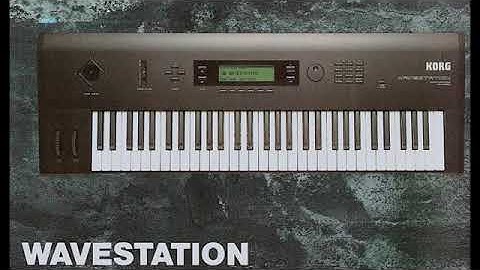 Korg Wavestation-Ambient Pad and sounds(Kubryt part4)