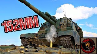 Russian 2S19 "Msta-S" Self Propelled Gun - MASSIVE ARTILLERY