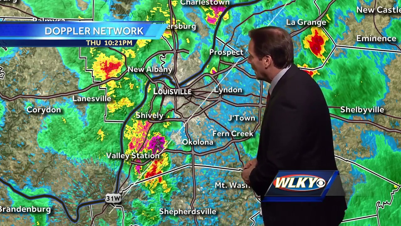 Scattered showers and storms - YouTube