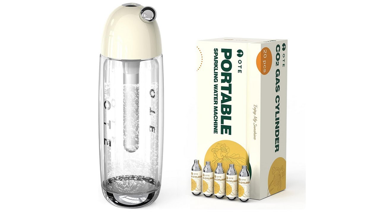 OTE Portable Sparkling Water Machine YouTube