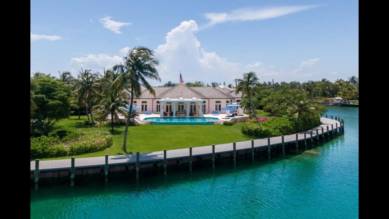 Spectacular Canalfront Estate in Lyford Cay, Bahamas Damianos Sotheby