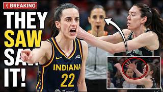 Caitlin Clark HIT by Breanna Stewart — REFS Let It Go Again!